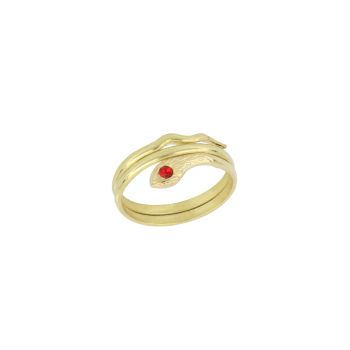 Anello con serpente