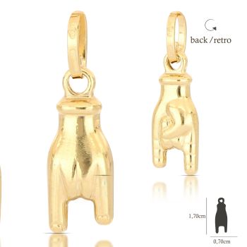 Pendente a forma di corna