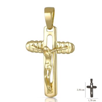 Croce piena con Cristo