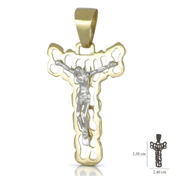 Croce piena con Cristo