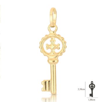 Pendente a forma di chiave