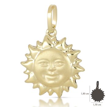 Pendente a forma di sole