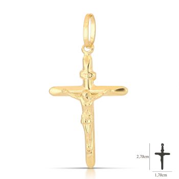 Croce con Cristo stampata
