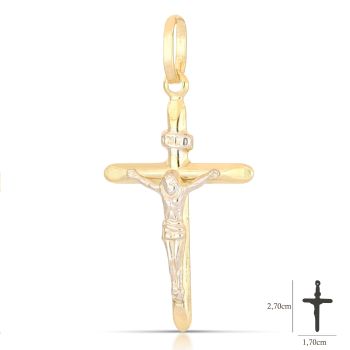 Croce con Cristo stampata