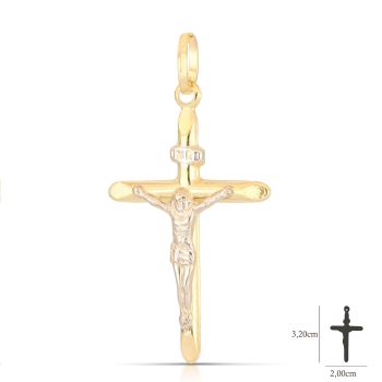 Croce con Cristo stampata