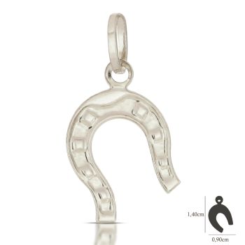 Pendente a forma di ferro di cavallo