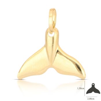 Pendente a forma di coda dibalena