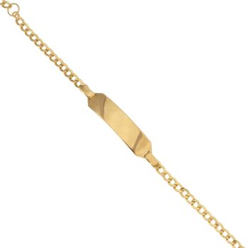 Bracciale con targa 14cm