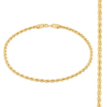 Bracciale fune giallo misura2