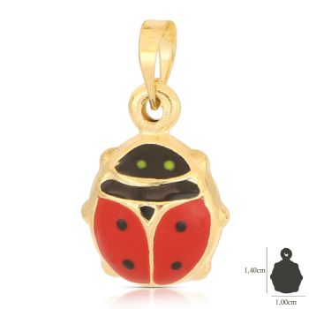 Pendente a forma di coccinella