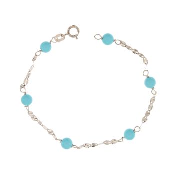 14cm Children turquoise bracelet