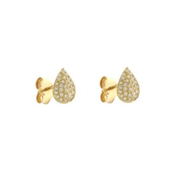Drop shaped earrings