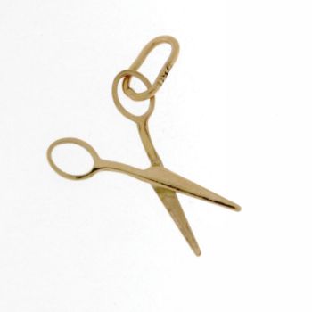 Scissors shaped pendant