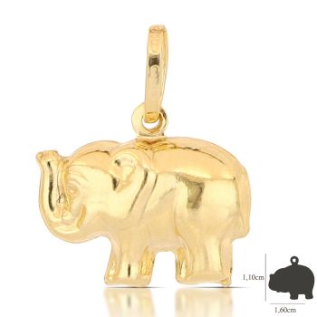Pendente a forma di elefante