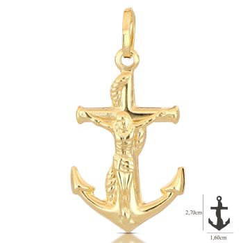 Pendente Ancora con Cristo mis.2