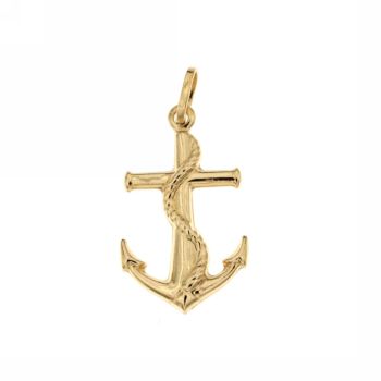 Pendente Ancora giallo mis.2