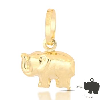 Pendente a forma di elefante