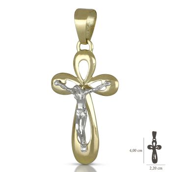Croce piena con Cristo