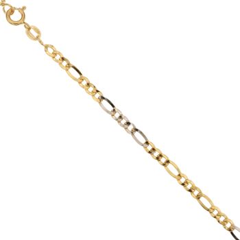 Bracciale vuoto 3+1 lucido