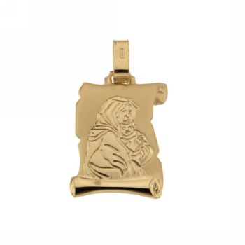 Medaglia con immagine della Madonna