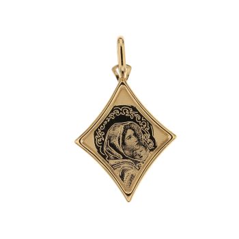 Medaglia con Madonna con bambino