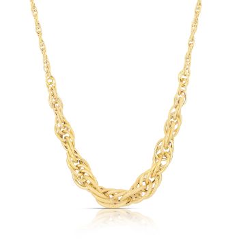 Girocollo a catena a scalare