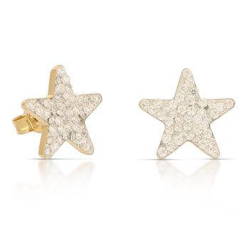 Orecchini a forma di stella con resina