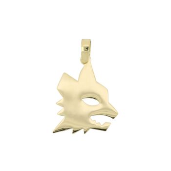 She-wolf's Head shaped pendant