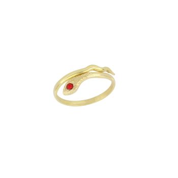 Anello con serpente