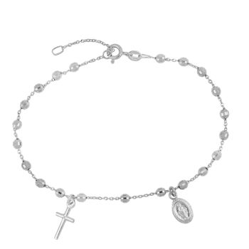 Bracciale rosario sfaccettato