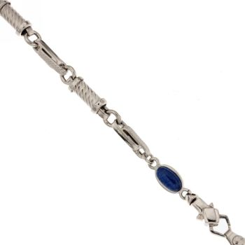 Hollow chain cabochon bracelet