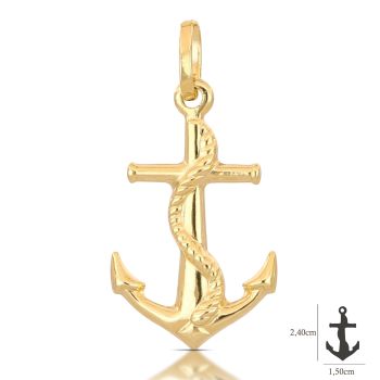 Pendente a forma di ancora