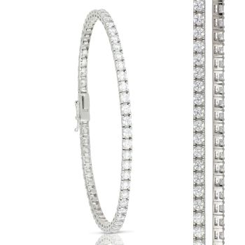 Bracciale tennis quadrato