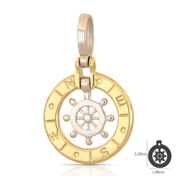 Pendente a forma di timone