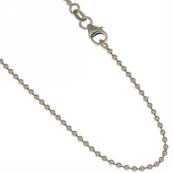 Polished Ball cable Lariat