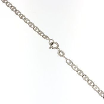 Hollow flat Scroll bar link bracelet