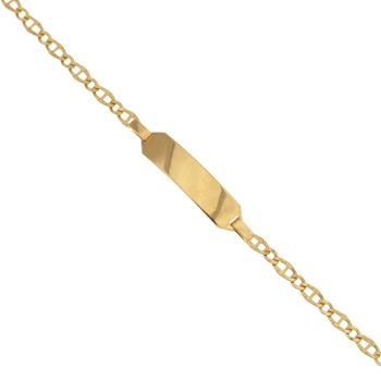 Bracciale con targa 14cm