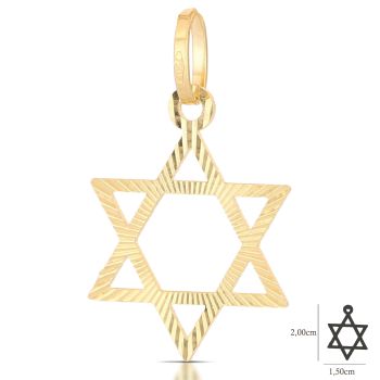 Pendente con stella di David