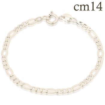 Bracciale vuoto maglia 3+1