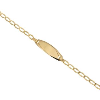 Bracciale con targa 14cm