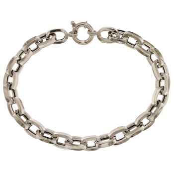 Hollow chain bracelet