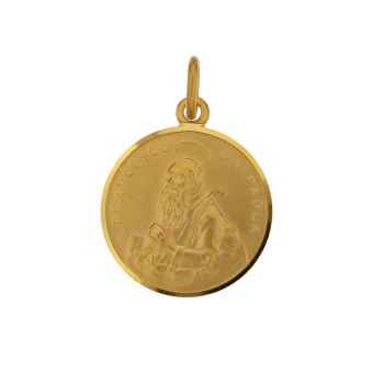 Saint Francis of Paola medal