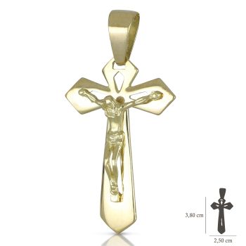 Croce piena con Cristo
