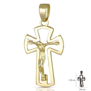 Croce piena con Cristo