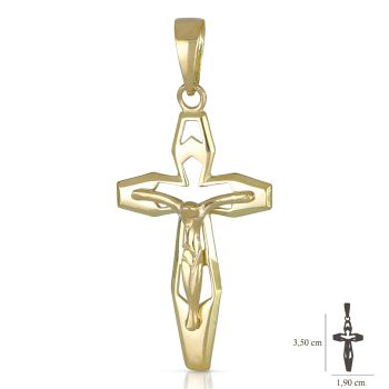 Croce piena con Cristo