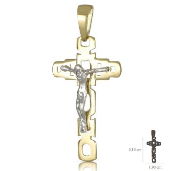 Croce piena con Cristo