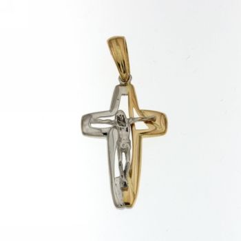 Openworked Plate Cross with Christ