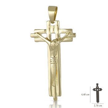 Croce piena con Cristo