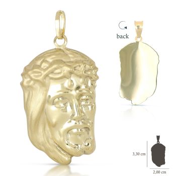 Medaglia volto di Cristo scatolato