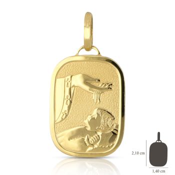 Medaglia con Fonte battesimale